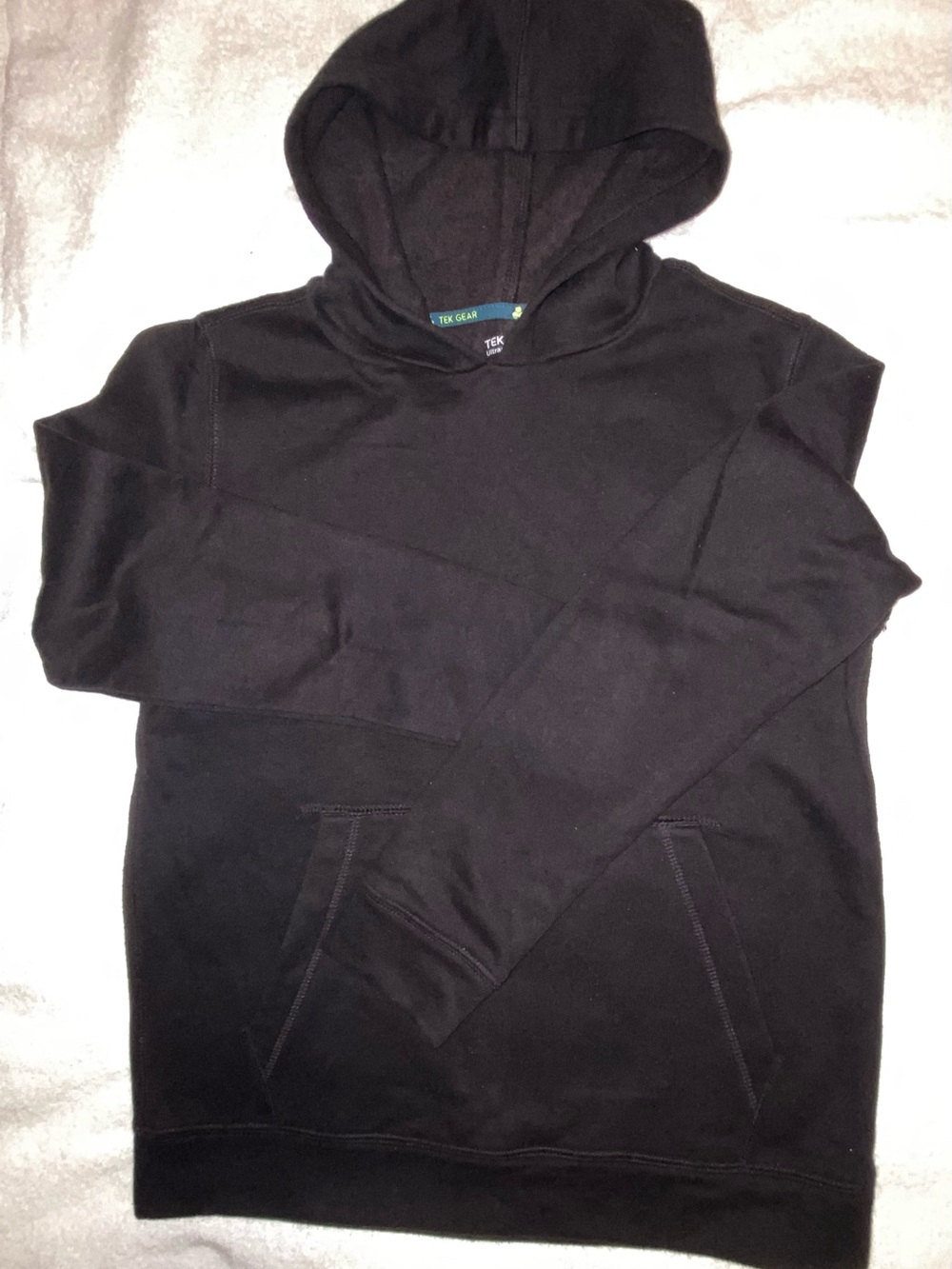 Tek Gear Kids Black Pullover Hoodie
